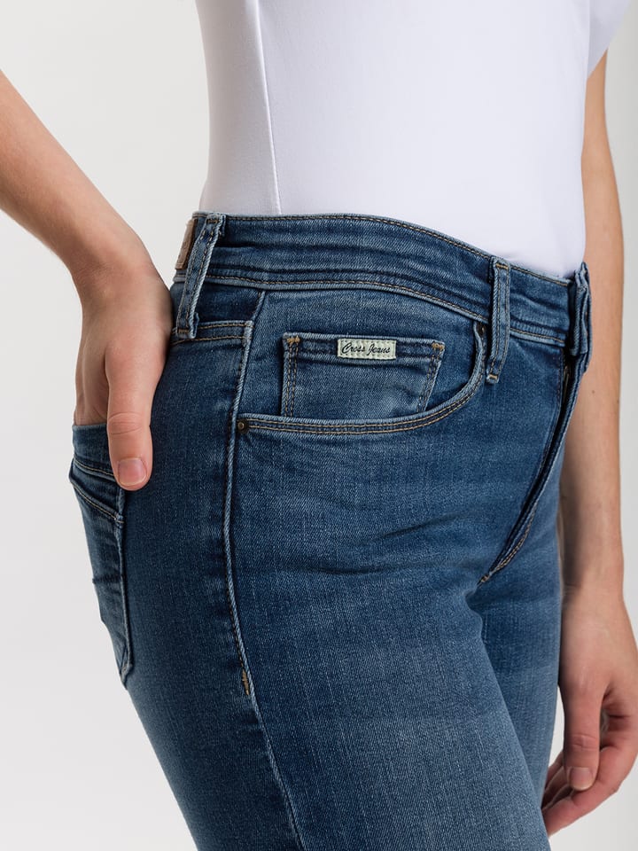Cross Jeans Jeans - Slim fit - in Dunkelblau günstig kaufen