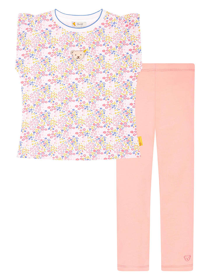 Steiff 2tlg. Outfit in Rosa günstig kaufen