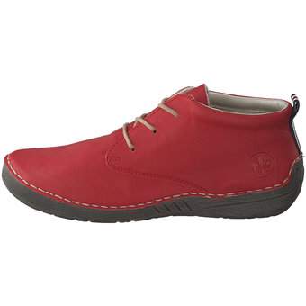 Rieker Ankle Schnürer in rot