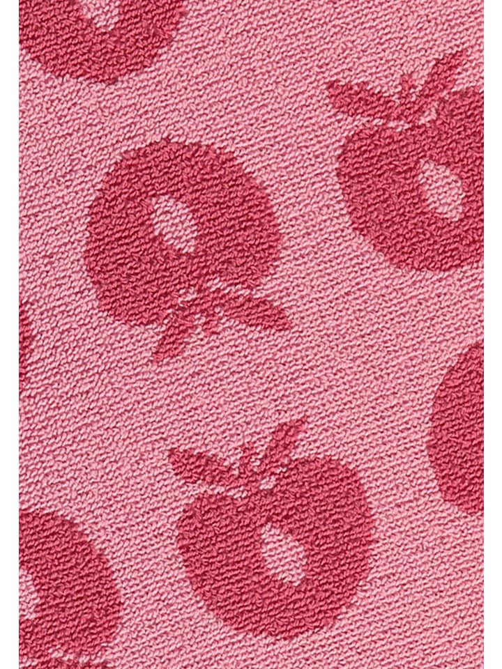 Småfolk Lätzchen 2 Packungen kleine Lätzchen mit Äpfeln in pink günstig kaufen onesize