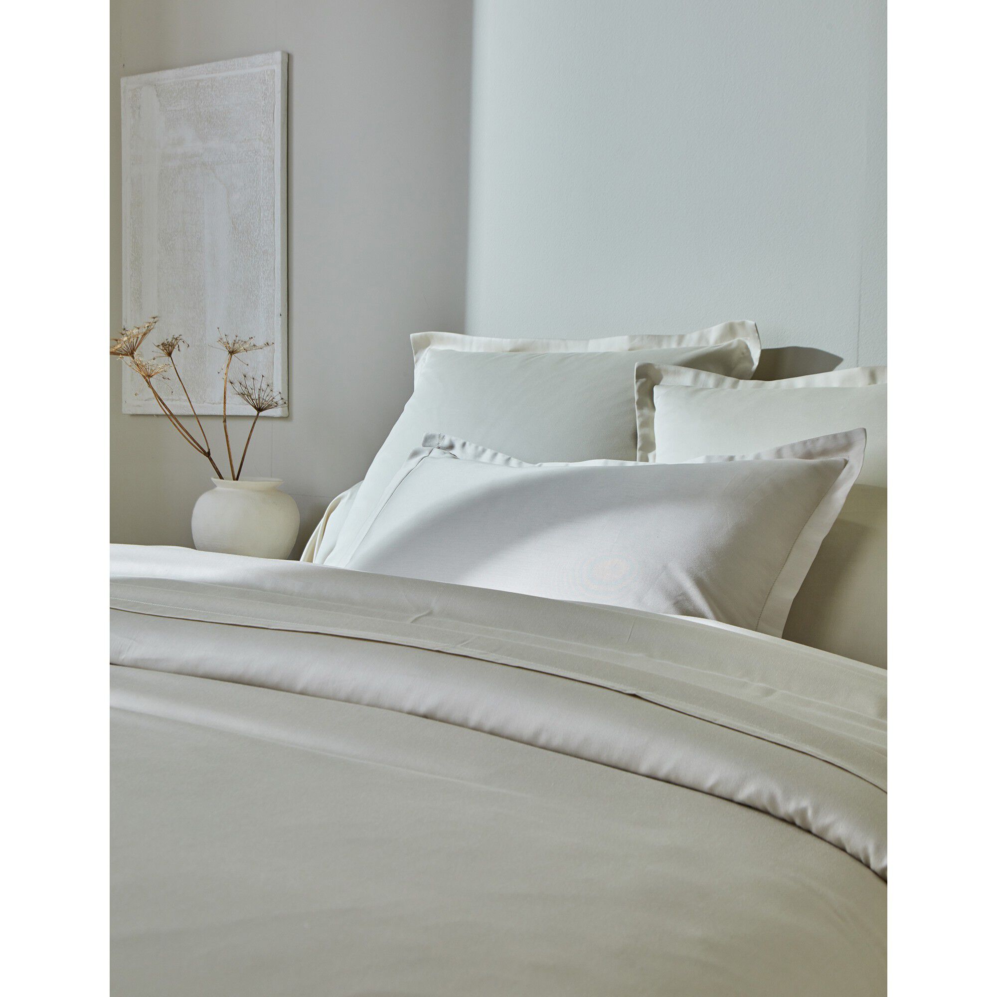 Linge de lit satin uni