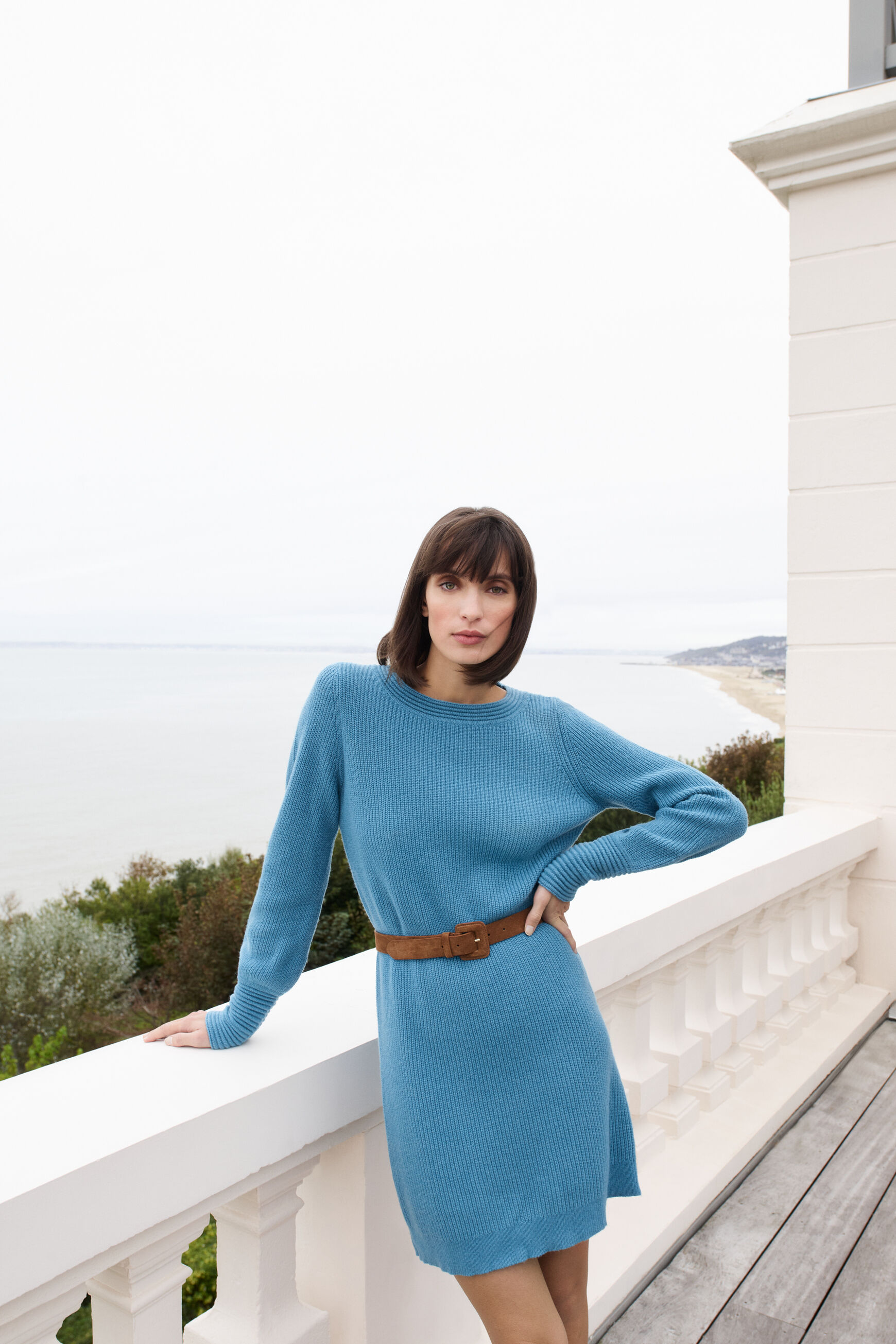 robe annie bleu petrole femme