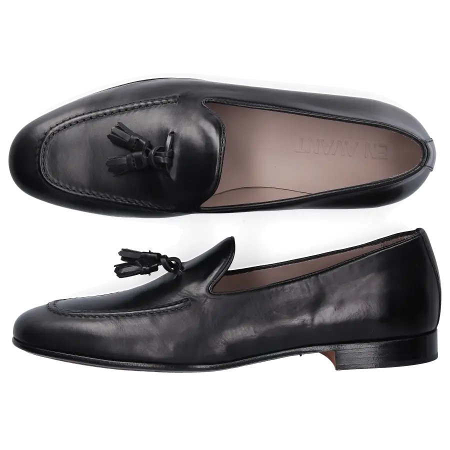 EN AVANT - Loafer 355-01B Kalbsleder - schwarz