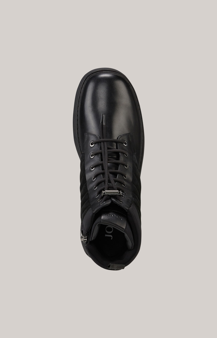 Boots Velluto Misto Zinon in Schwarz