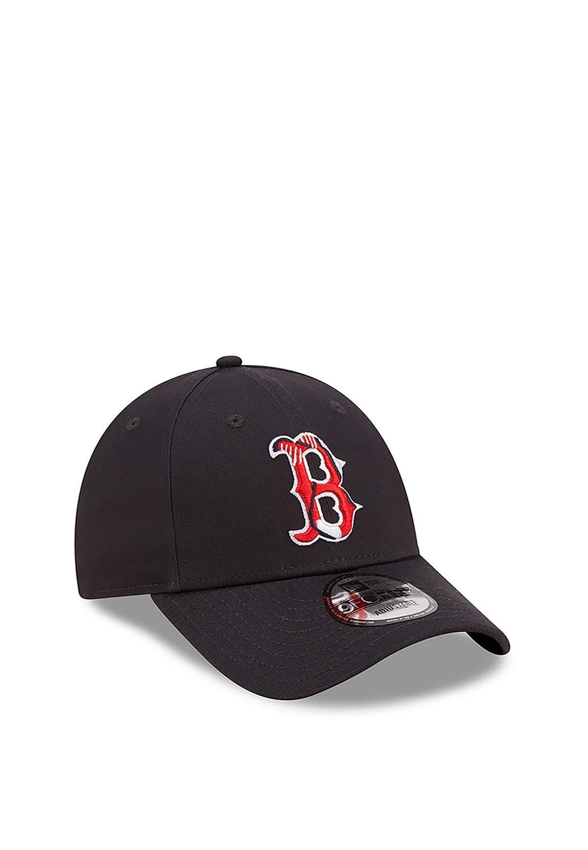 Gorra ajustable New Era 9FORTY con relleno del logotipo del equipo Boston Sox