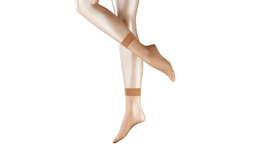 FALKE Damen Söckchen Shelina 12 DEN PUDER