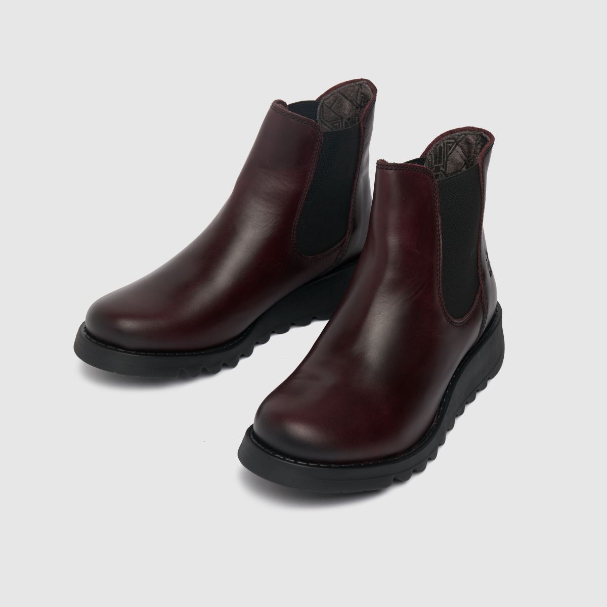 Fly London – Salv – Vinröda ankelboots