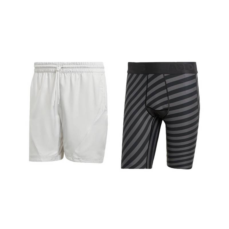 adidas Tennis AEROREADY Two-in-One Pro Shorts Funktionsshorts Herren