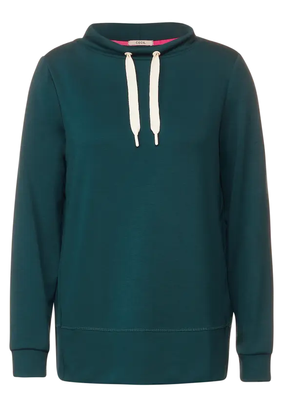 CECIL Sweatshirt mit Stehkragen