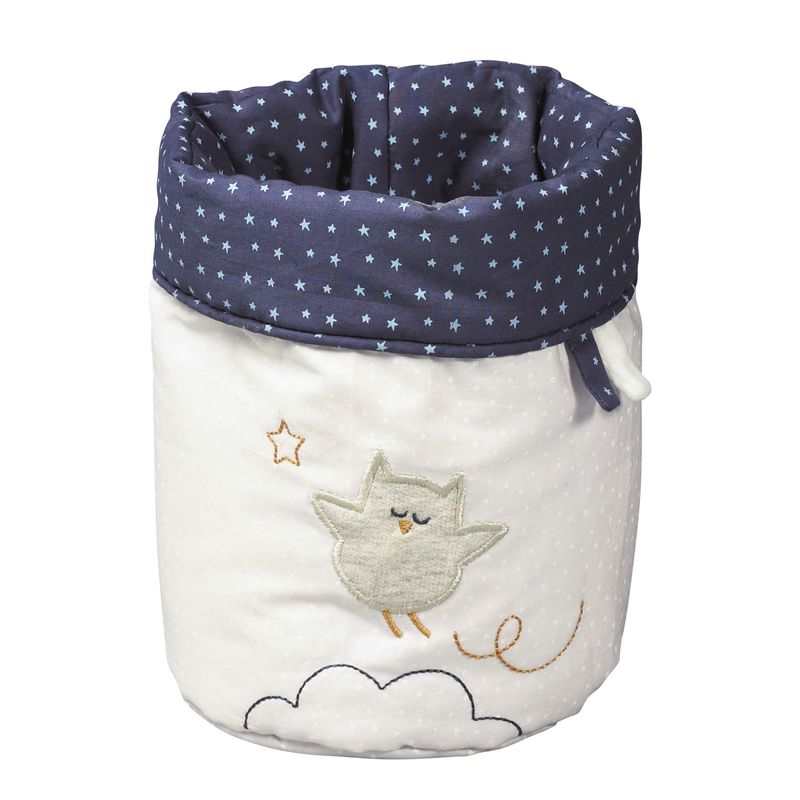 Lot de 3 panières gigognes en tissu Merlin