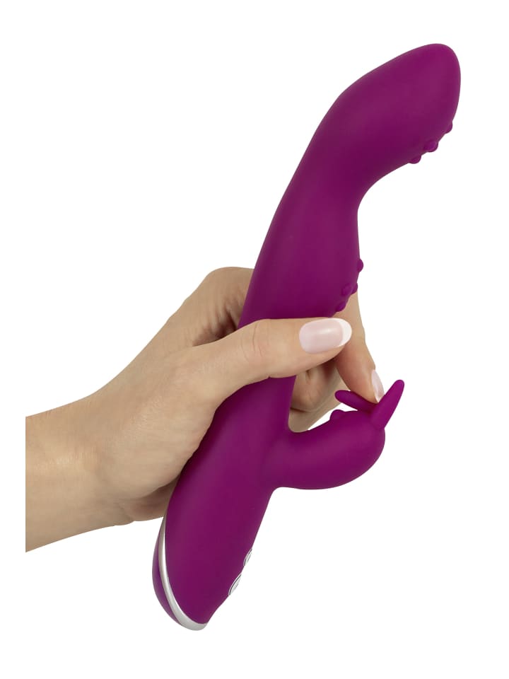Sweet Smile Rabbitvibrator A & G-Spot Rabbit Vibrator in lila günstig kaufen 23,5