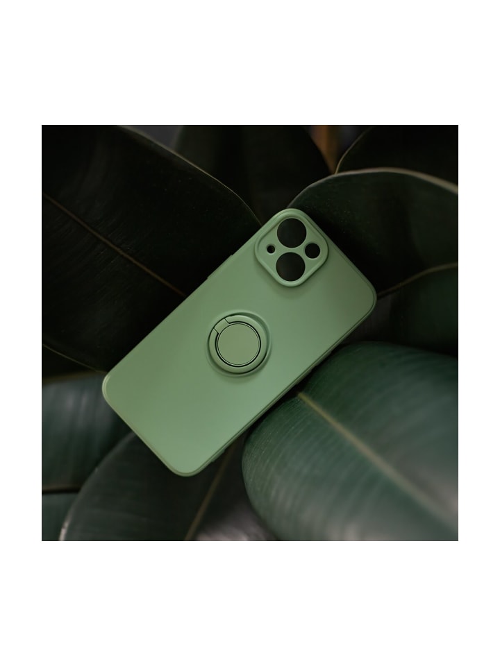 COFI 1453 Finger Grip Hülle mit Ring Kameraschutz für iPhone 16 Grün in Grün günstig kaufen onesize