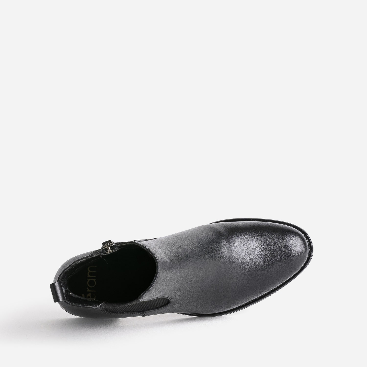 Boots noir en cuir