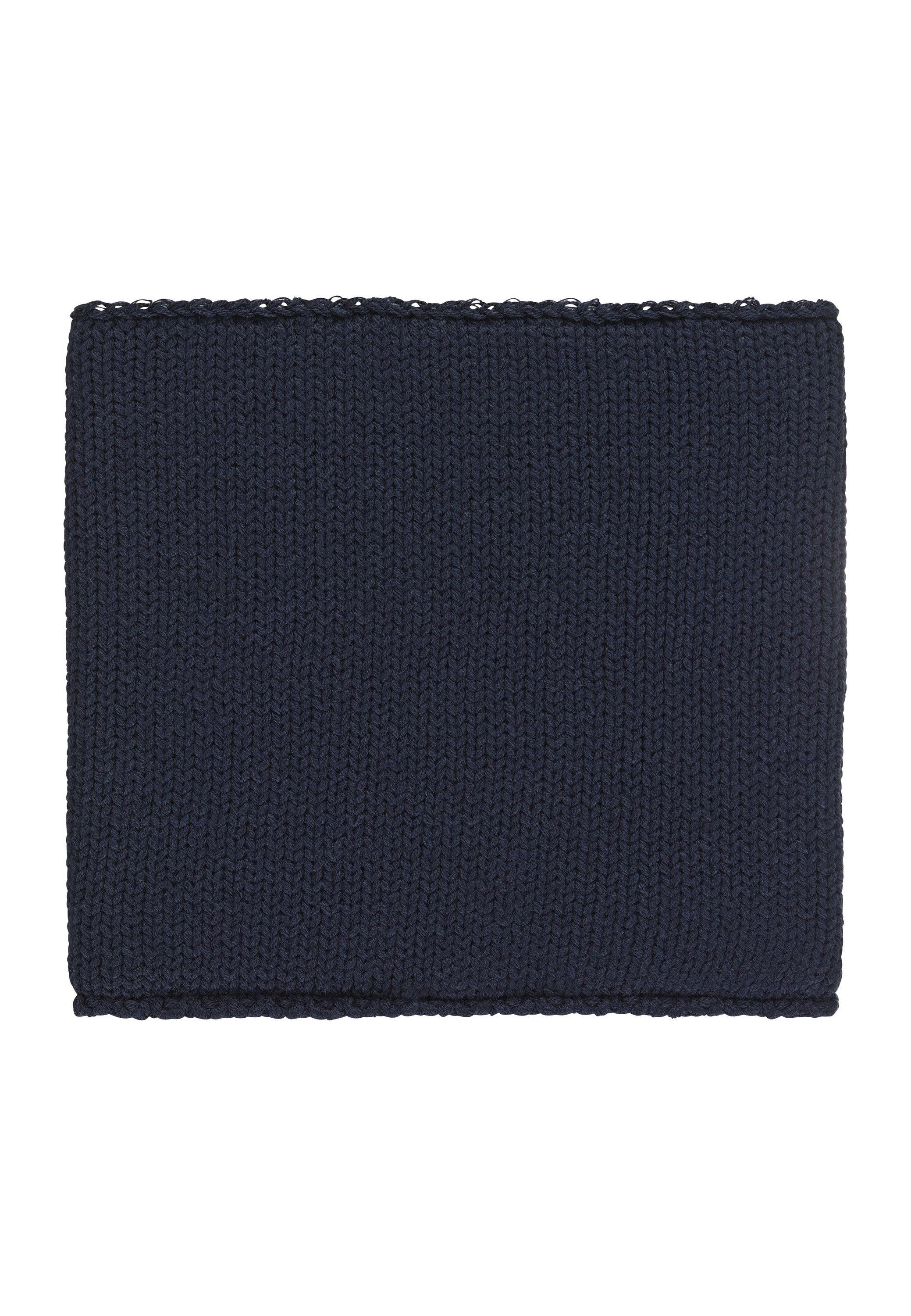 Strick-Schlupfschal glatt, mit Microfleece Futter