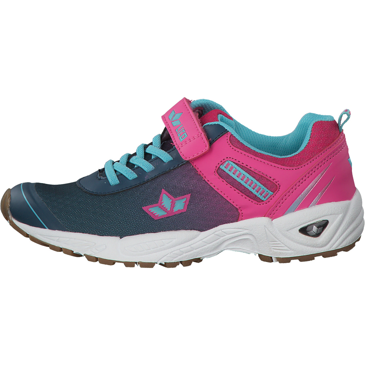 Geka Barney VS W, Sneakers Low, Kinder, blau/pink