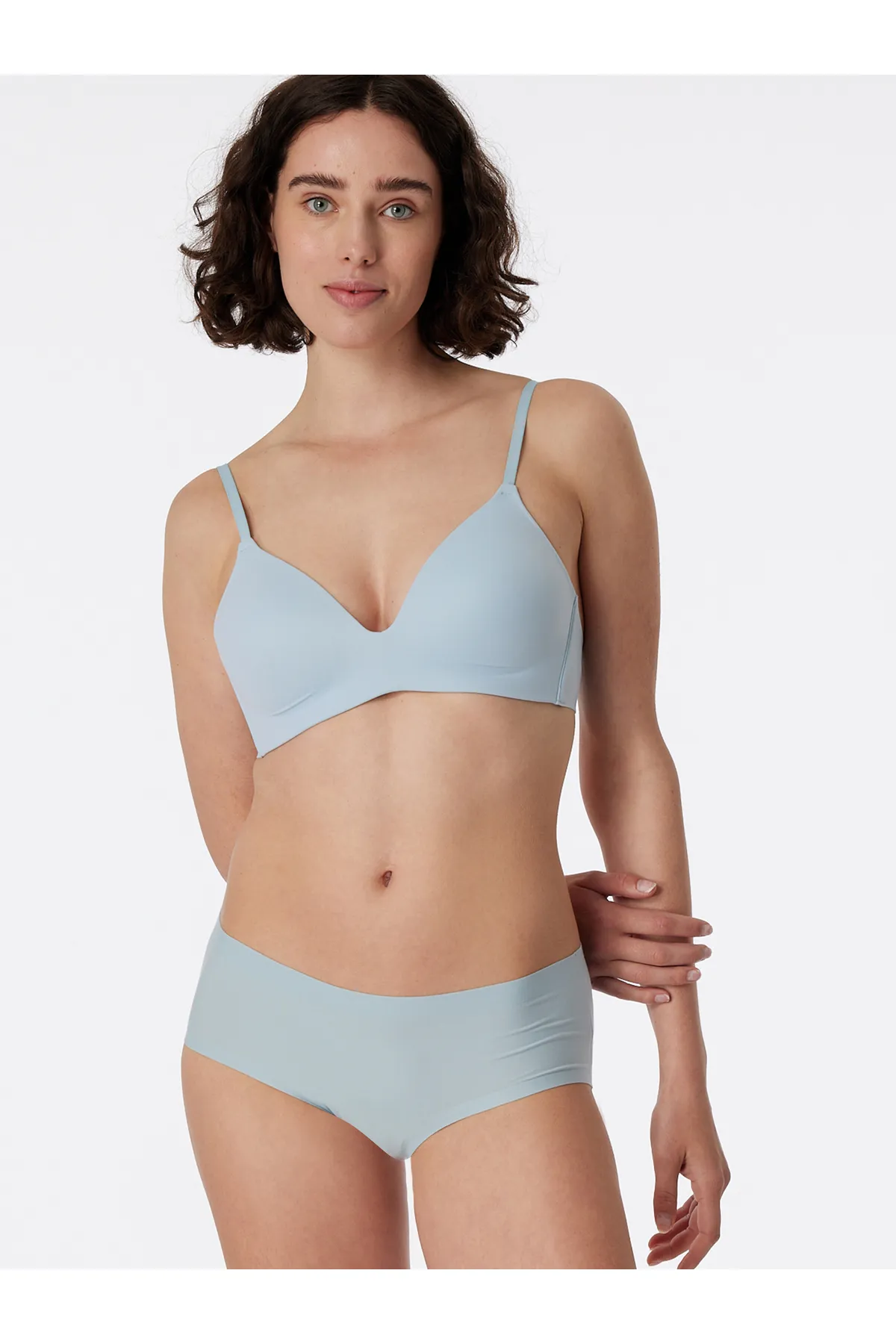 Schiesser  Unterhosen - Blau - Unifarben