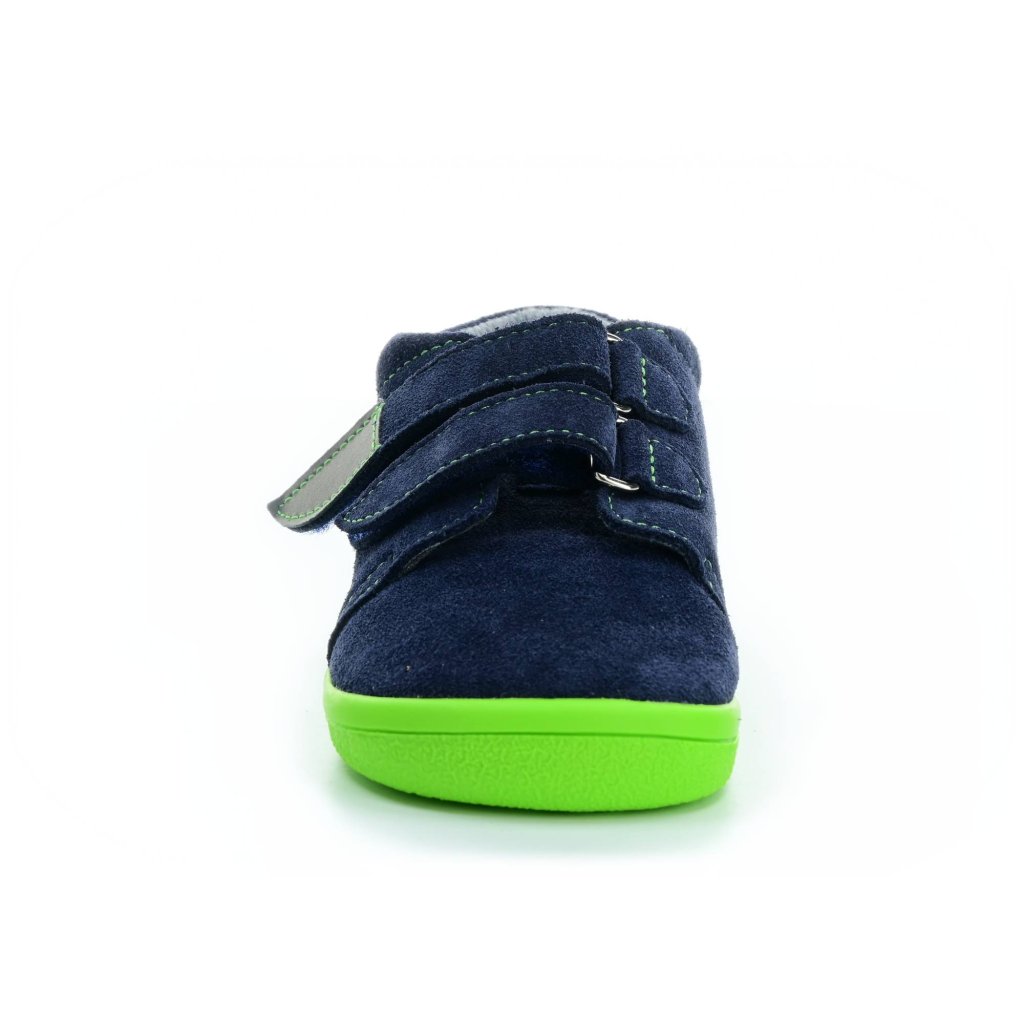 Beda Marcus mit Membran (BF 0001/W/M/FW) dunkelblaue Barfuß-Stiefeletten