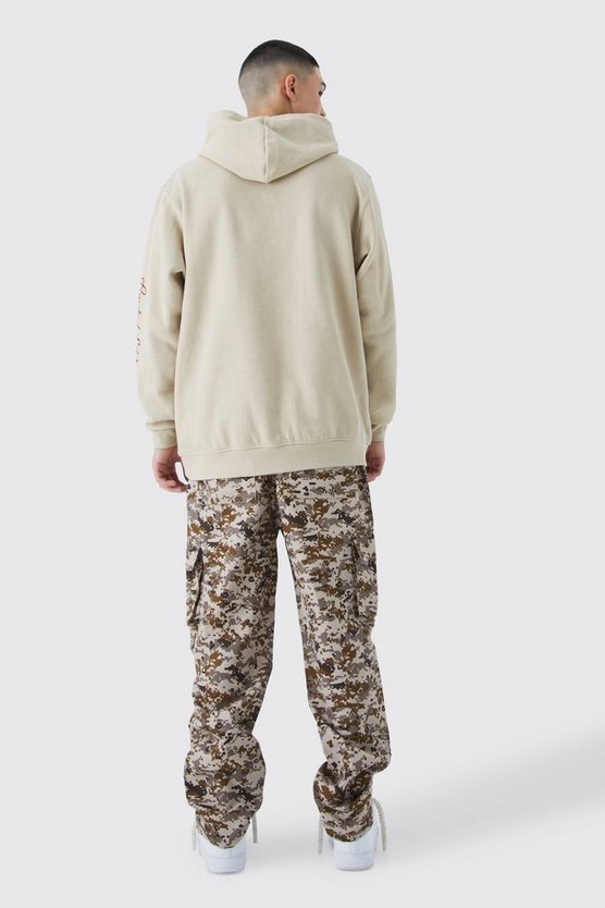 Oversize Hoodie mit Limited Edition Print