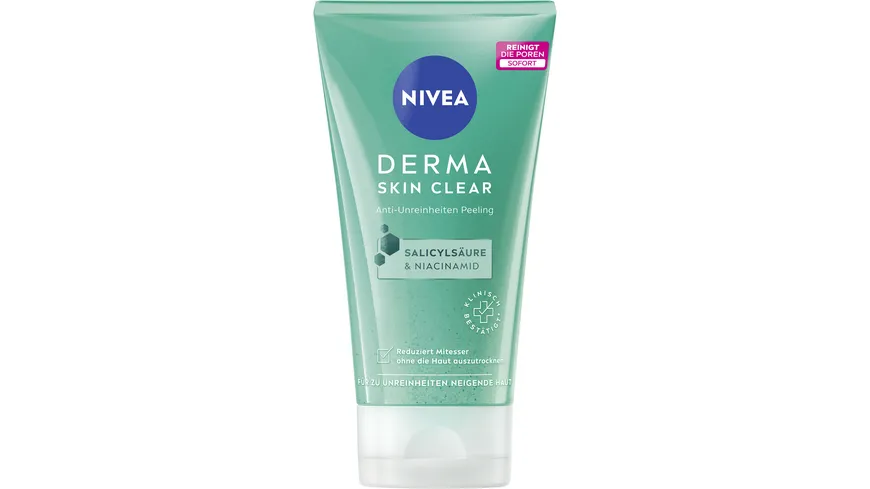 NIVEA Derma Skin Clear Anti-Unreinheiten Peeling 150 ml