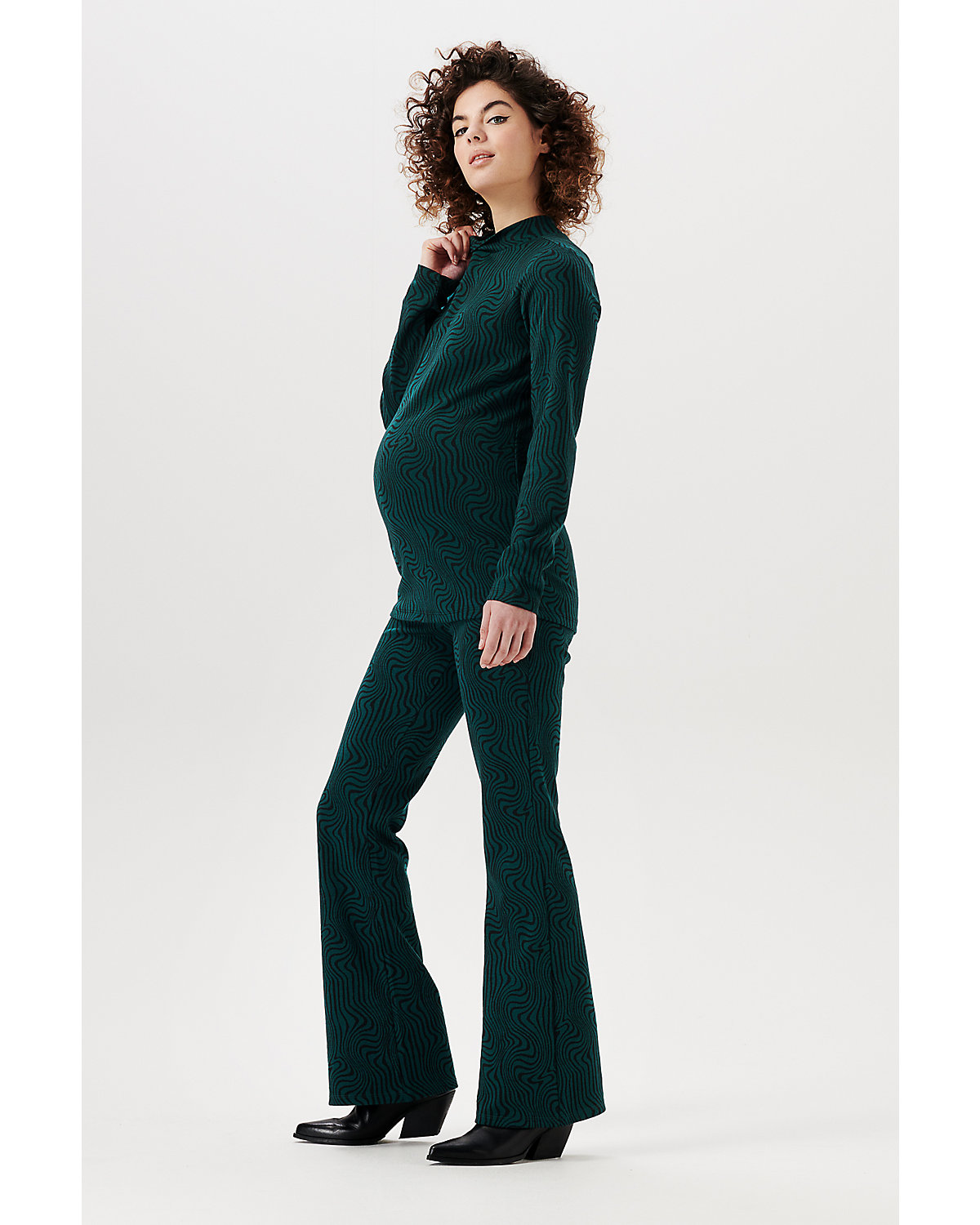 Casual Hose Flared Dale Umstandshosen