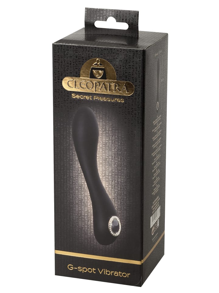 Cleopatra Vibrator G-Spot in schwarz günstig kaufen 19,5 cm