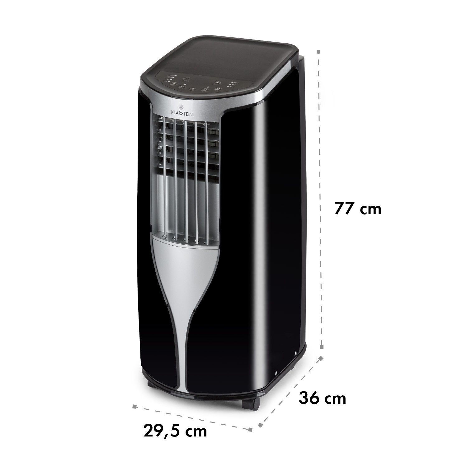 Klarstein Klimagerät New Breeze ECO, Klimagerät mobil Air Conditioner Kühlgerät Luftkühler