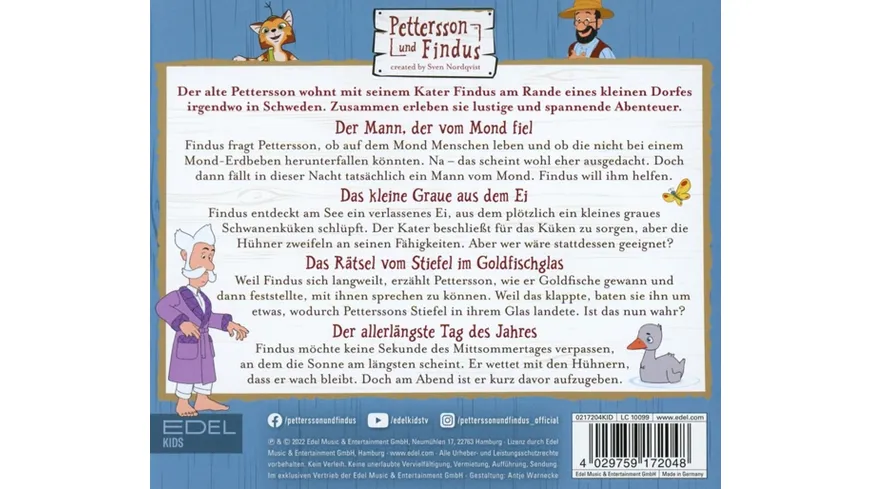 Folge 16:Der allerlängste Tag des Jahres Pettersson und Findus