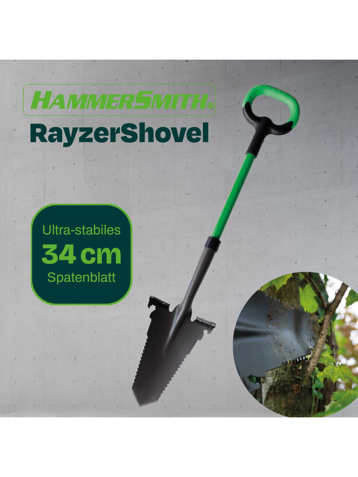 Hammersmith All-in-One Spaten RayzerShovel in Grün günstig kaufen onesize