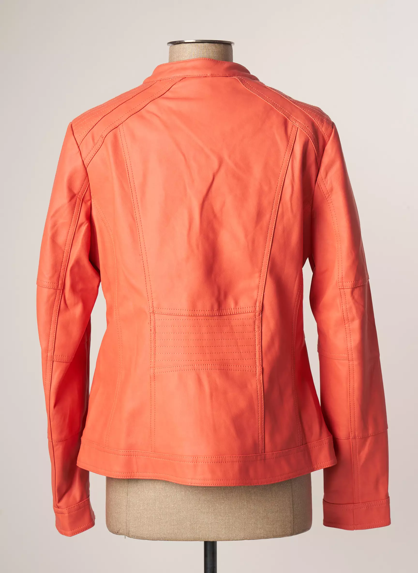 Cecil Vestesimilicuir Femme couleur orange