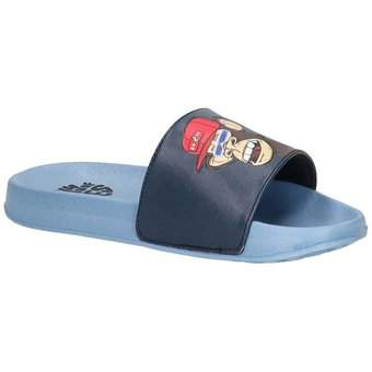 Army of Apes Badepantolette in blau