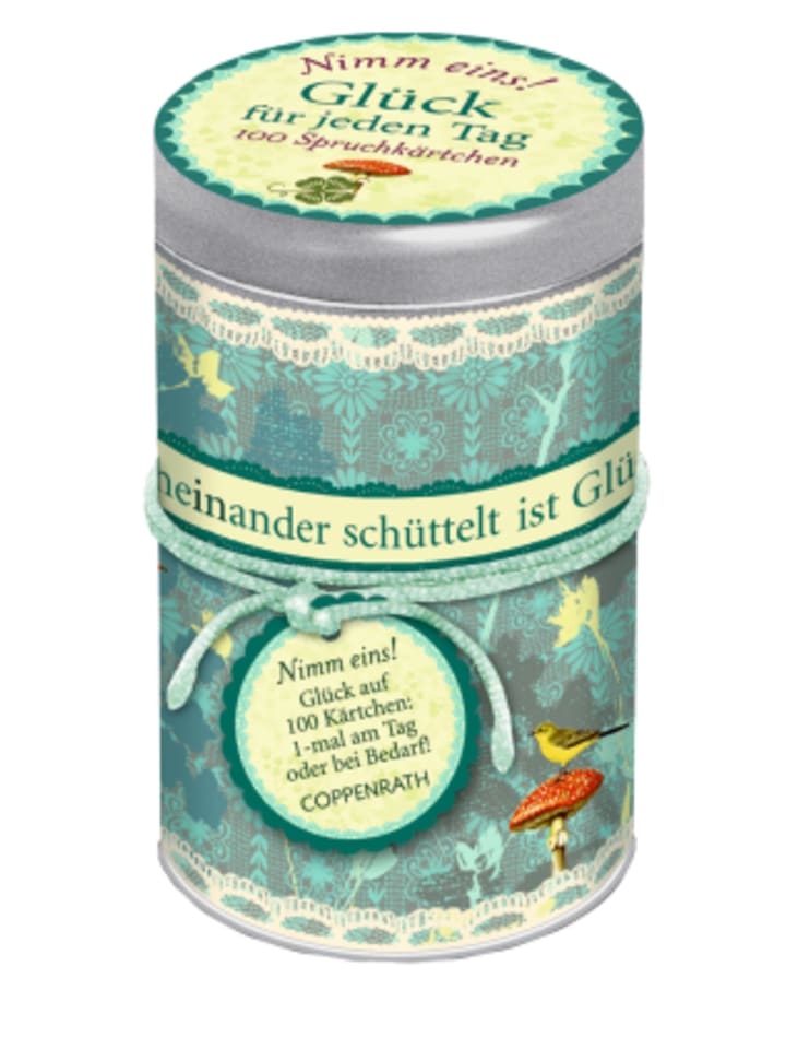 Coppenrath Papeterie/PBS - Sprüchedose: Nimm eins! Glück für jeden Tag günstig kaufen onesize