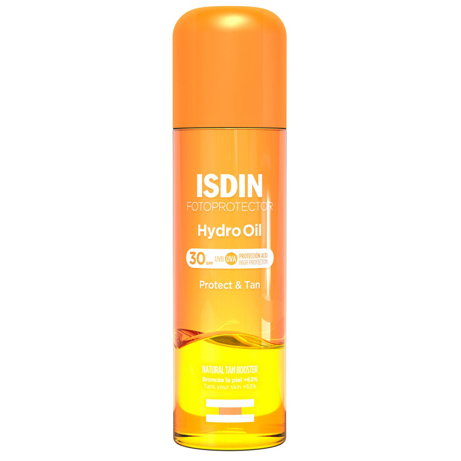 Isdin HydroOil Huile solaire bronzante biphasique SPF30 200ml