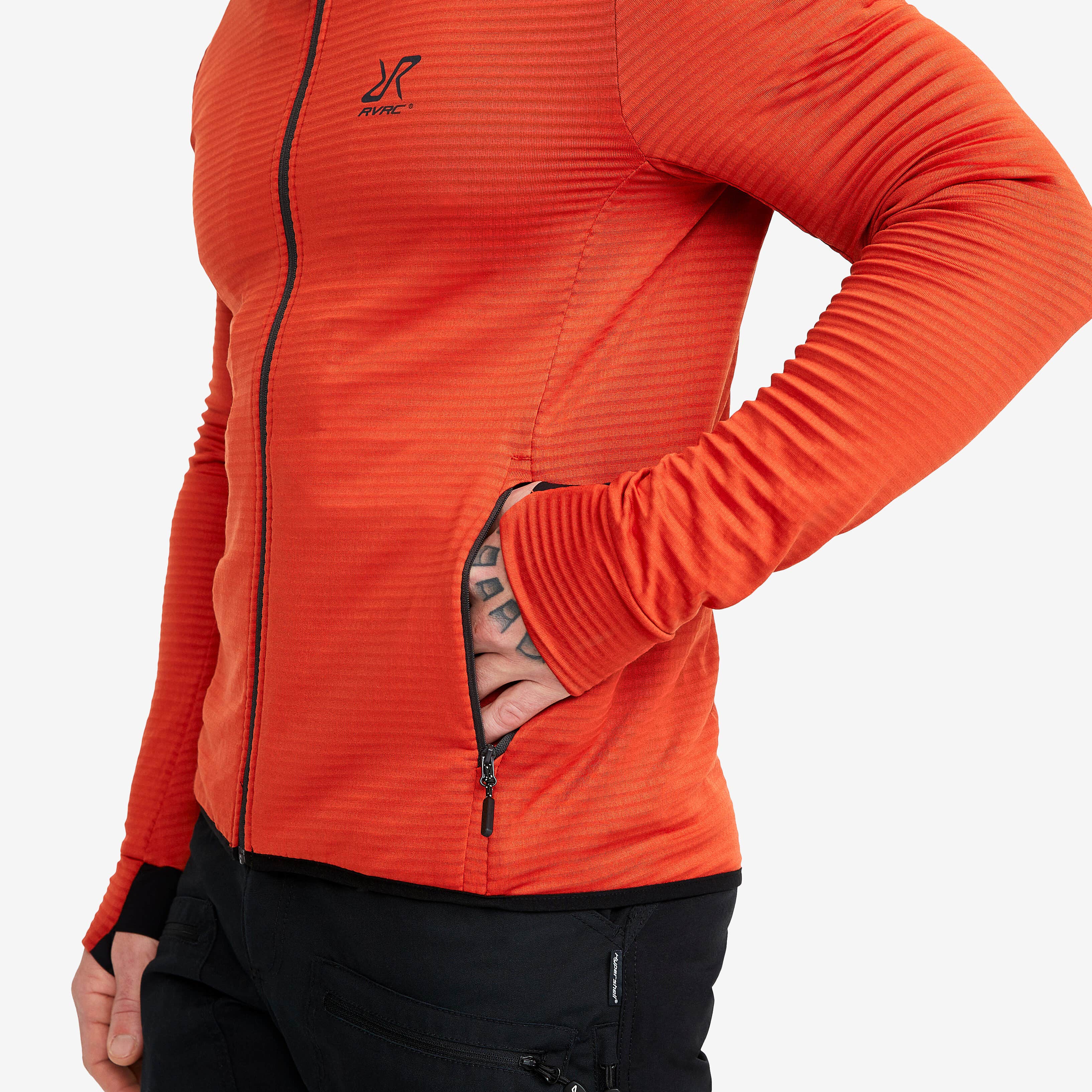 Waffle Hoodie Homme Autumn