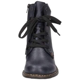 Rieker Schnürstiefelette in blau