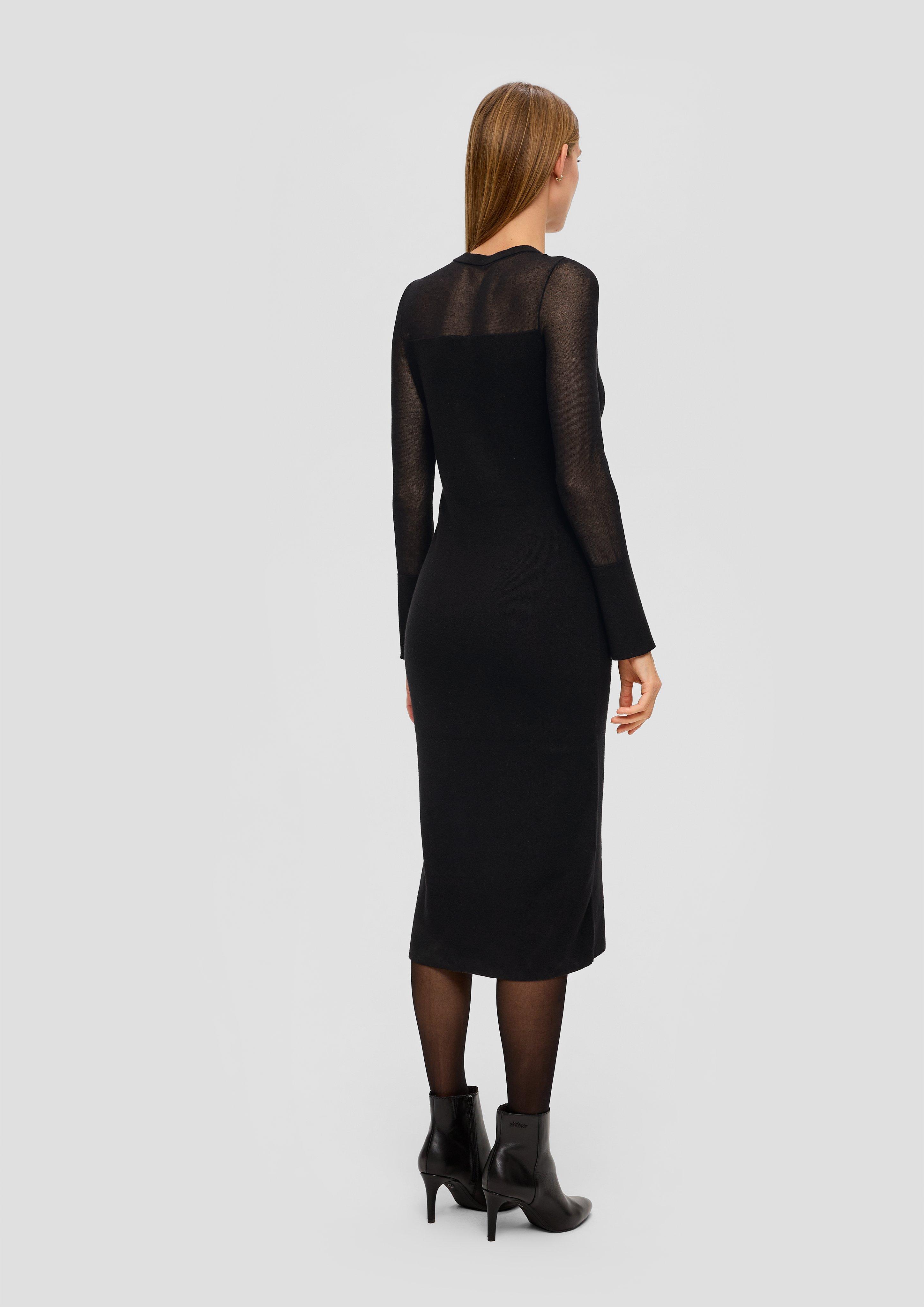 Strickkleid im Fabricmix  2137707-9999