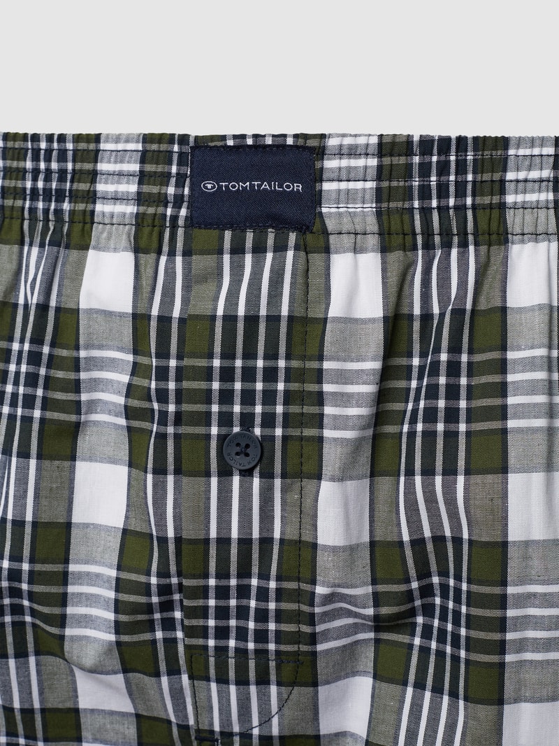 Boxershorts im 2er-Pack Modell 'DAKOTA' in dunkelgrün