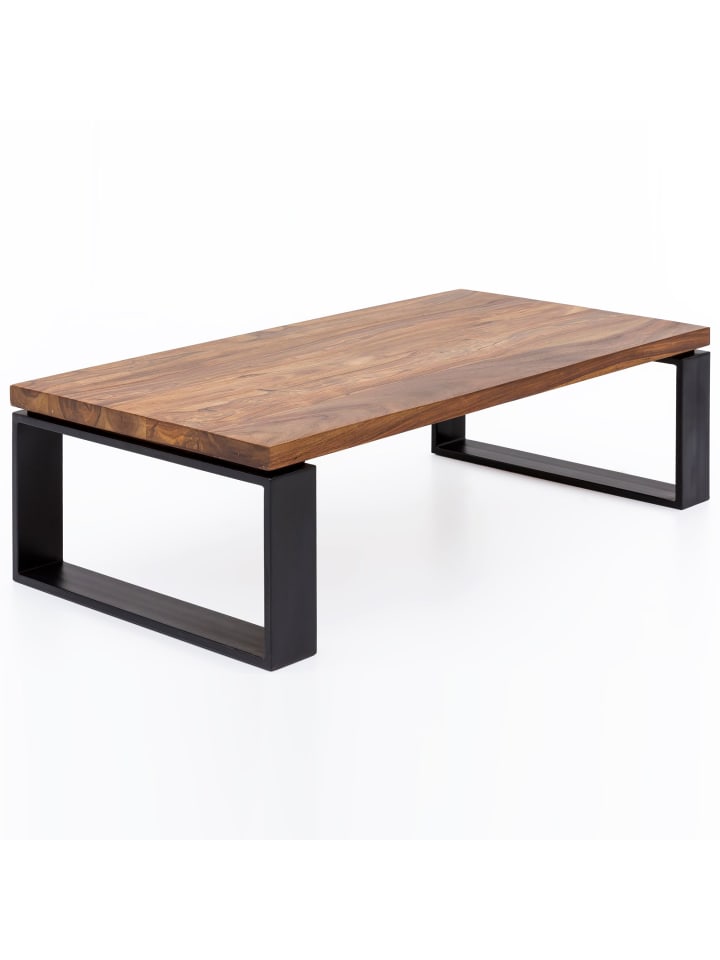 KADIMA DESIGN Couchtisch WL5.650 115x35x60 cm Massiv Holz Sofatisch mit günstig kaufen onesize