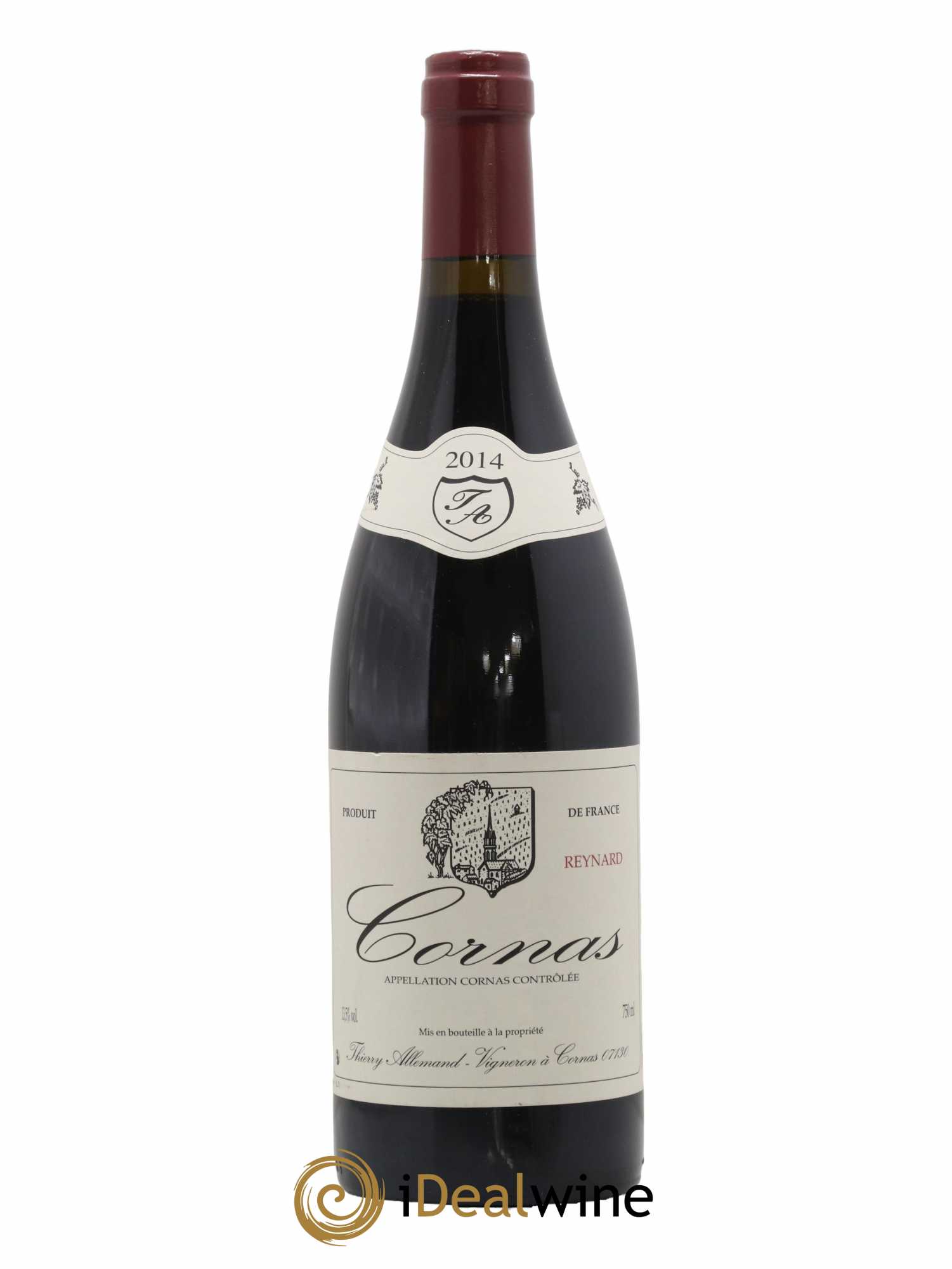 Cornas Reynard Thierry Allemand  2014 - Lot de 1 Bouteille