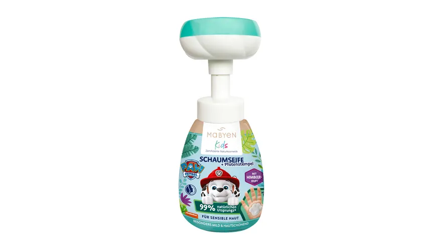 Mabyen Kids Schaumseife + Pfotenstempel 180 ml
