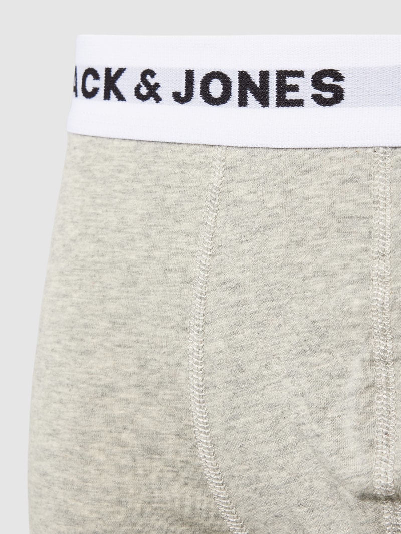 Trunks mit elastischem Label-Bund im 5er-Pack in rot