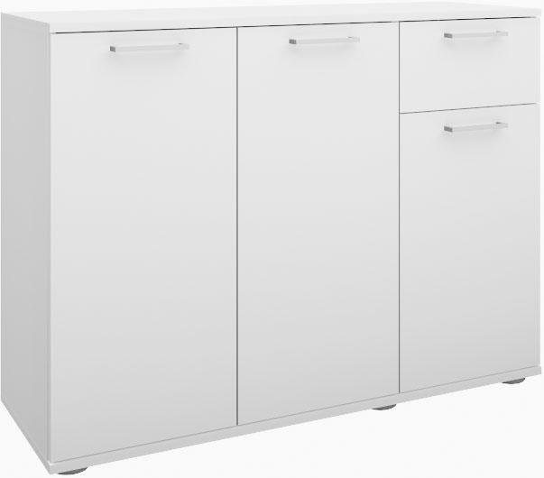 borchardt Möbel Kommode Tim, Breite 100 cm, glänzende Metallgriffe