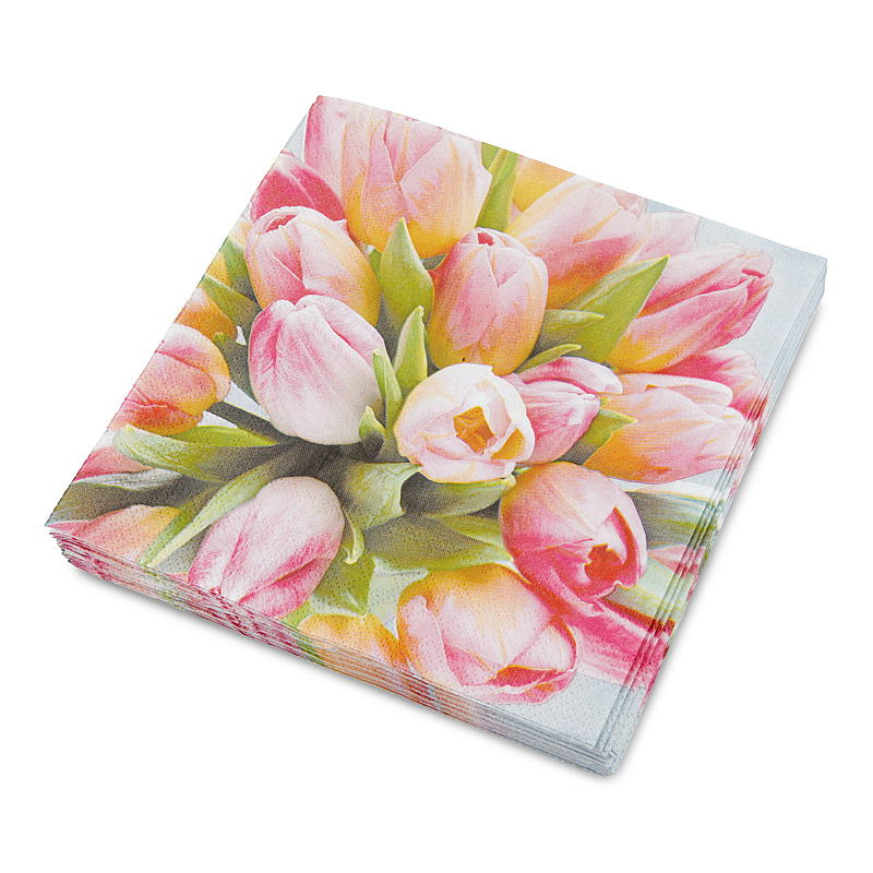 Vie Eco Servietter 20-pk 33x33 cm, Vår