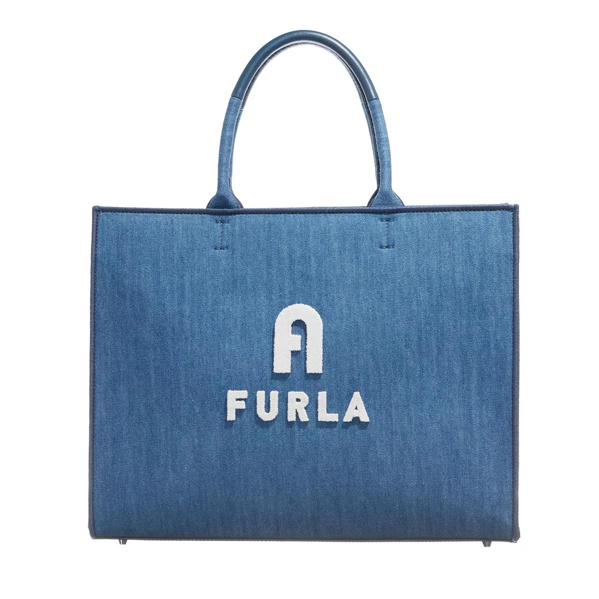 FURLA Handtaschen blau Tote