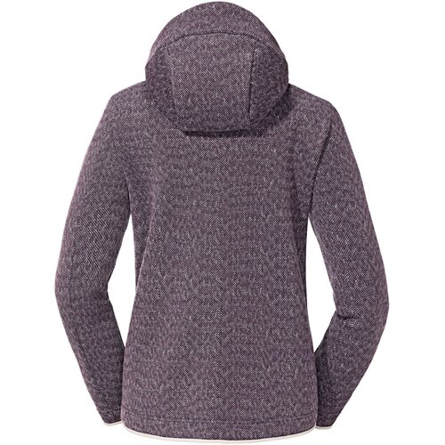 DAMEN UNTERJACKE FLEECE HOODY AURORA L