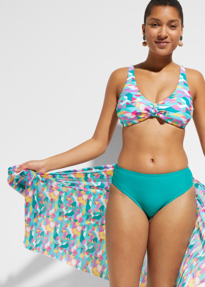 Bikini und Badeunterteil (3-tlg.Set)