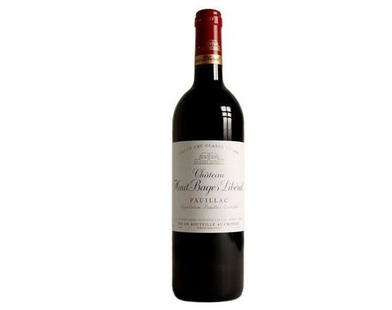 Château Haut-Bages Liberal Rouge 2005, Cinquième Cru Classé En 1855 Bordeaux Pauillac
