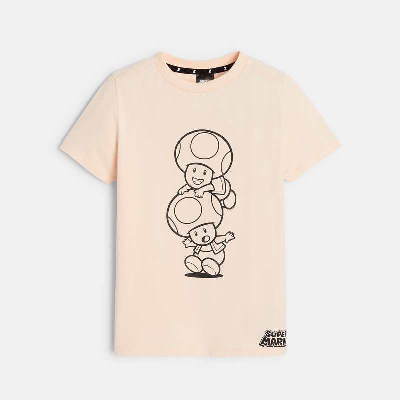 T-shirt Toad Super Mario rouge mixte Z