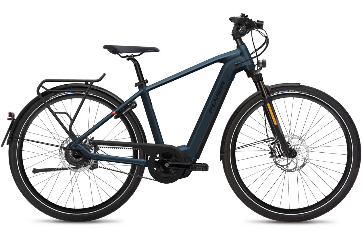 Flyer Upstreet4 7.23 - Intuvia - Enviolo - 500 Wh - 2021 - 28 Zoll - Diamant