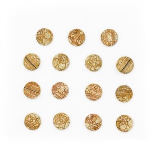 Cathedral 25mm Round - Base Toppers (15)