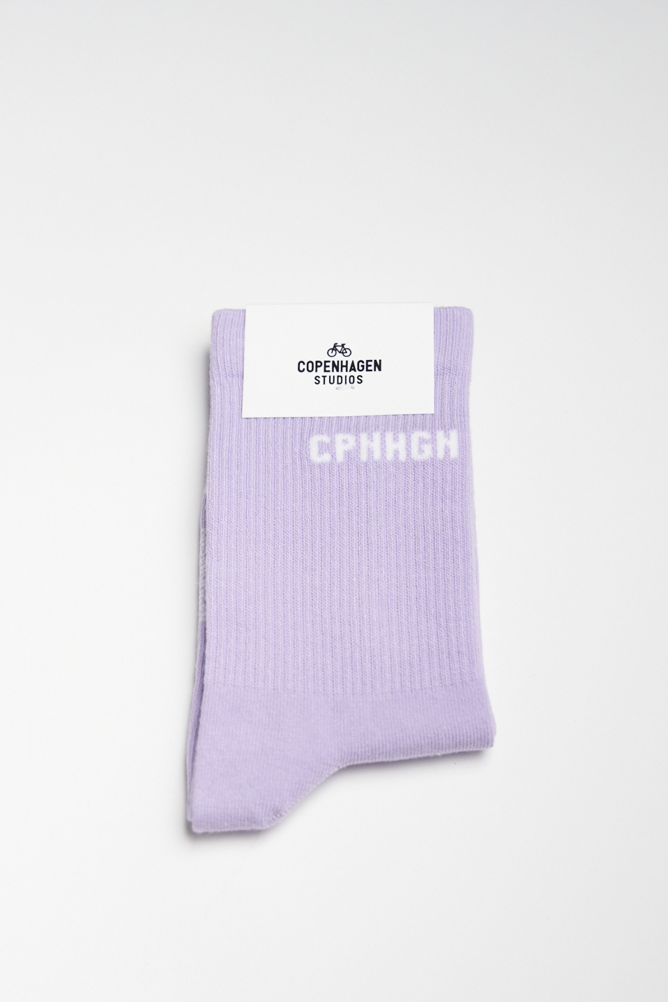 CPH SOCKS 1 cotton blend lavender/white